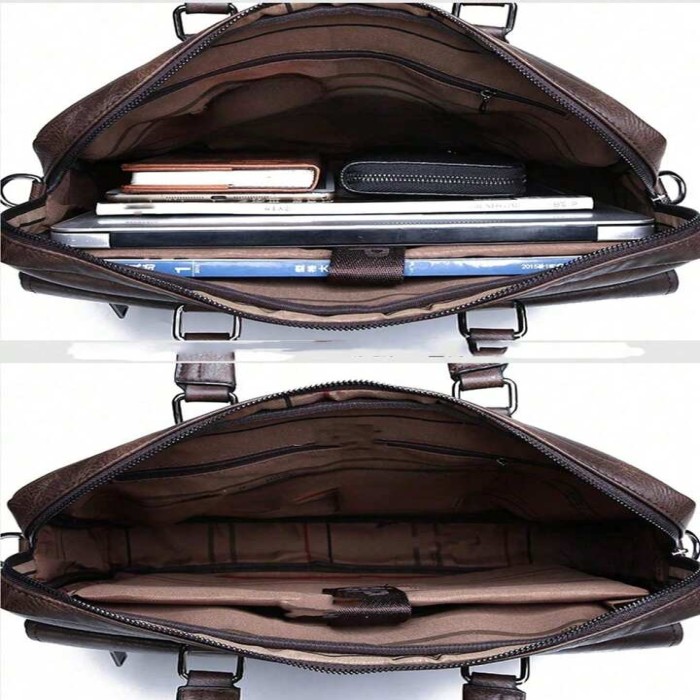 High Quality Business and Laptop Bag ( Brown Color )